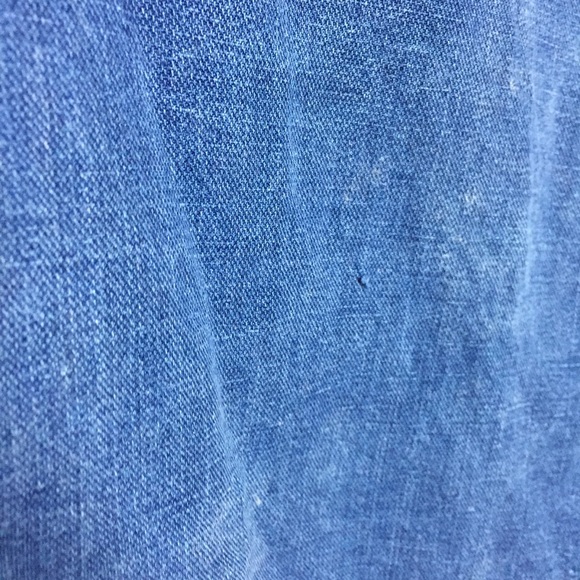 Aritzia Wilfred Trompette Dress With Linen Blue M - Picture 12 of 15